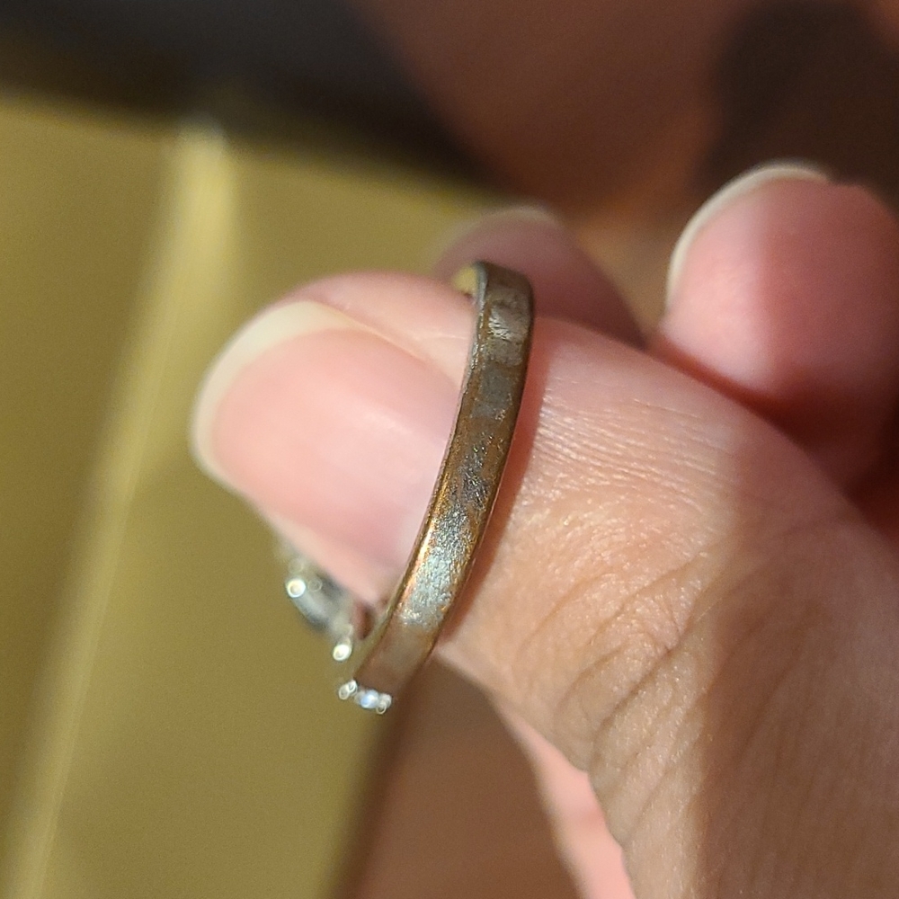 Sterling Silver Topaz Stone Ring - Picture 9 of 10